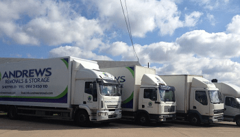 Andrews Removals Vans